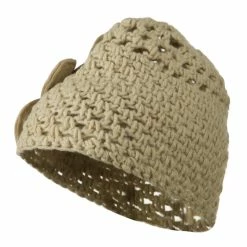 Jeanne Simmons Woman's Bio Polar Fleece Flower Beanie -Adams Shop bp002bs 2