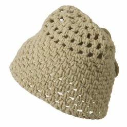 Jeanne Simmons Woman's Bio Polar Fleece Flower Beanie -Adams Shop bp002bs 3