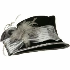 Something Special Bow Stone Wool Felt Hat 37 Something Special Bow Stone Wool Felt Hat -Adams Shop bs001fp 1