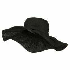 Something Special Two Tone Bow Trim Sun Hat