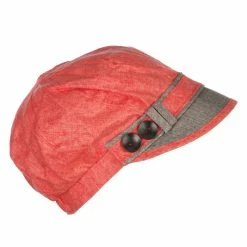 Jeanne Simmons Women's 8 Panel Buttons Cabbie Cap 11 Jeanne Simmons Women's 8 Panel Buttons Cabbie Cap -Adams Shop bt001cb orange 5 1