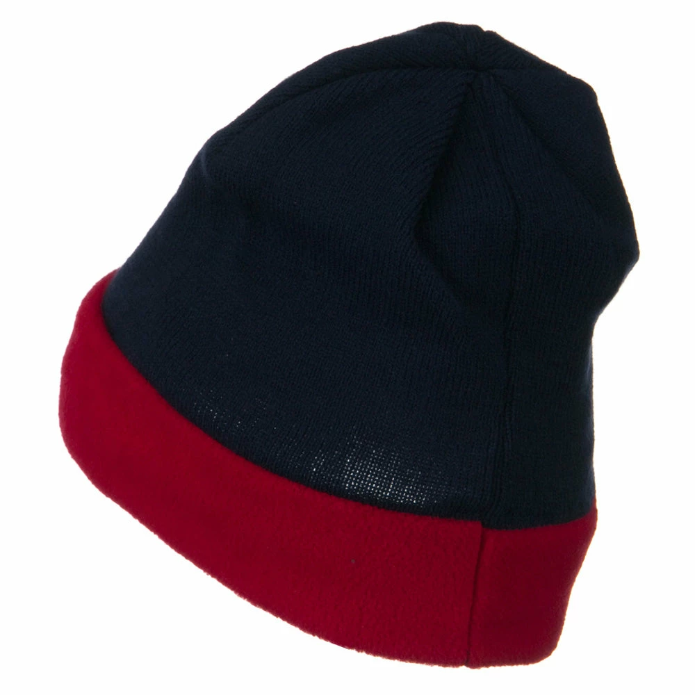 MG Fleece Brim Winter Knitted Beanie 12 MG Fleece Brim Winter Knitted Beanie - Image 10
