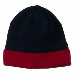 MG Fleece Brim Winter Knitted Beanie 30 MG Fleece Brim Winter Knitted Beanie -Adams Shop bw001bn 5