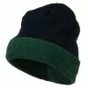 MG Fleece Brim Winter Knitted Beanie -Adams Shop bw002bn 1