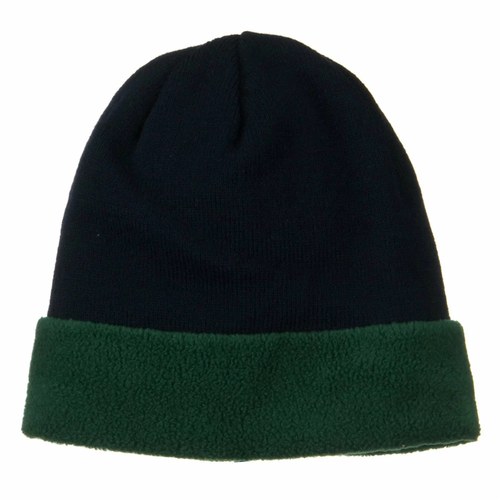 MG Fleece Brim Winter Knitted Beanie 7 MG Fleece Brim Winter Knitted Beanie - Image 5