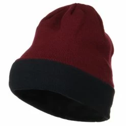 MG Fleece Brim Winter Knitted Beanie 32 MG Fleece Brim Winter Knitted Beanie -Adams Shop bw003bn 1 1