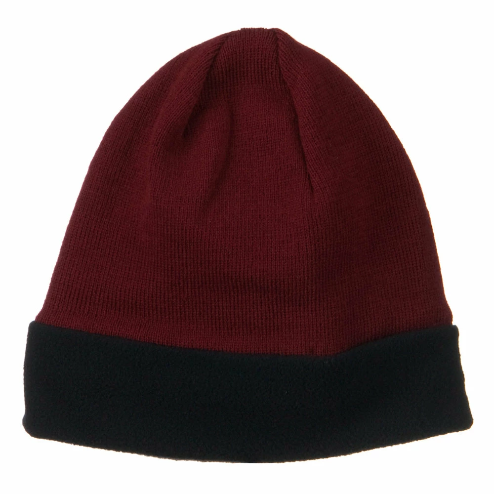 MG Fleece Brim Winter Knitted Beanie 17 MG Fleece Brim Winter Knitted Beanie - Image 15