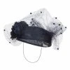 Something Special Net Pom Pom Pillbox Fascinator -Adams Shop bx001df navy 1