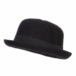 Jeanne Simmons Women's Ribbon Band Yarn Bowler -Adams Shop by001tp black 4