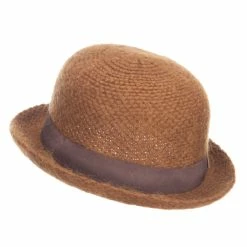 Jeanne Simmons Women's Ribbon Band Yarn Bowler -Adams Shop by002tp brown 2