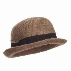 Jeanne Simmons Women's Ribbon Band Yarn Bowler -Adams Shop by003tp taupe 1