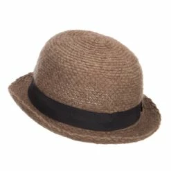 Jeanne Simmons Women's Ribbon Band Yarn Bowler -Adams Shop by003tp taupe 2