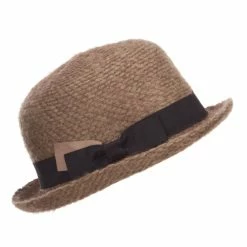 Jeanne Simmons Women's Ribbon Band Yarn Bowler -Adams Shop by003tp taupe 5