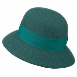 Jeanne Simmons Women's Wool Felt Bucket Shape Hat -Adams Shop bz003bh turquoise 3
