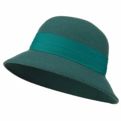 Jeanne Simmons Women's Wool Felt Bucket Shape Hat -Adams Shop bz003bh turquoise 4