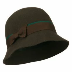 Jeanne Simmons Women's Felt Cloche Shape Hat