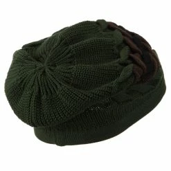 Rasta World Cable Band Design Rasta Hat 144 Rasta World Cable Band Design Rasta Hat -Adams Shop cb001bn 3