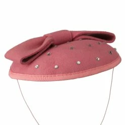 Jeanne Simmons Wool Felt Cocktail Hat With Bow 21 Jeanne Simmons Wool Felt Cocktail Hat With Bow -Adams Shop cb002df 3