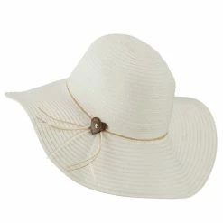 Hatiya Coconut Band Floppy Hat -Adams Shop cb002fw 2