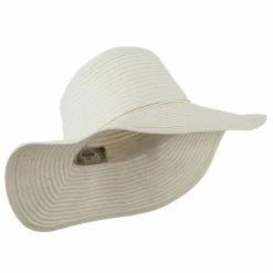 Hatiya Coconut Band Floppy Hat -Adams Shop cb002fw 4