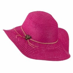 Hatiya Coconut Band Floppy Hat -Adams Shop cb005fw 2