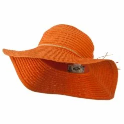 Hatiya Coconut Band Floppy Hat -Adams Shop cb008fw 1