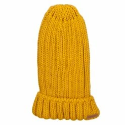 Hatiya Deep Crown Cuff Long Beanie -Adams Shop cc007bd mustard 4