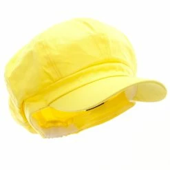 Something Special Cotton Elastic Newsboy Cap 115 Something Special Cotton Elastic Newsboy Cap -Adams Shop ce001sic yellow 4 retouched 1