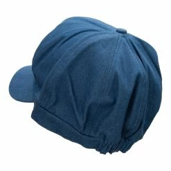 Something Special Cotton Elastic Newsboy Cap 168 Something Special Cotton Elastic Newsboy Cap -Adams Shop ce017sic denim 2