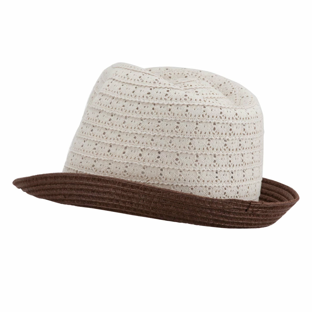 Something Special Women's Cotton Paper Braid Fedora 14 Something Special Women's Cotton Paper Braid Fedora - Image 12