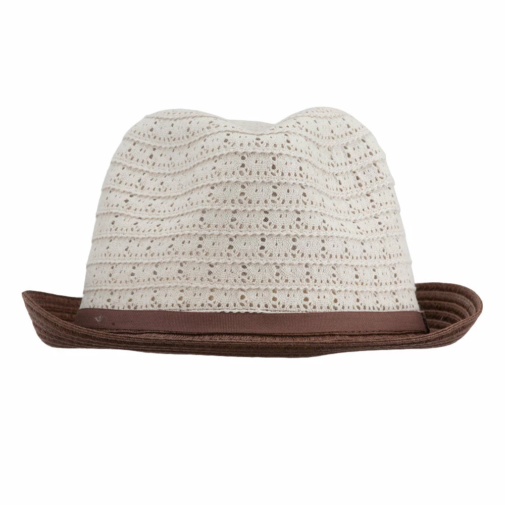 Something Special Women's Cotton Paper Braid Fedora 17 Something Special Women's Cotton Paper Braid Fedora - Image 15