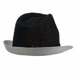 Something Special Women's Cotton Paper Braid Fedora 54 Something Special Women's Cotton Paper Braid Fedora -Adams Shop ci005cf black grey 3