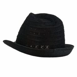 Something Special Women's Cotton Paper Braid Fedora 58 Something Special Women's Cotton Paper Braid Fedora -Adams Shop ci006cf black 2