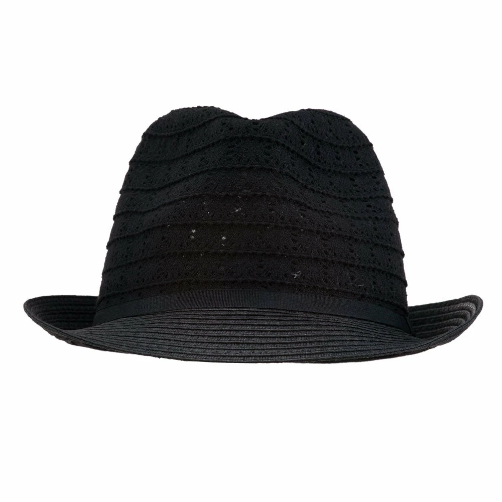 Something Special Women's Cotton Paper Braid Fedora 32 Something Special Women's Cotton Paper Braid Fedora - Image 30