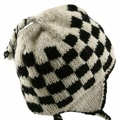Rasta World Checker Jacquard Beanie -Adams Shop cj003sm 3