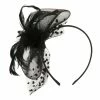 Magid Black Feather Design Headband Fascinator 2 Magid Black Feather Design Headband Fascinator -Adams Shop ck004df leopard 1 1