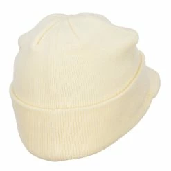 MG Cuff Knitted Beanie With Visor Bill -Adams Shop ck013cv lt yellow 8