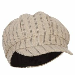 Something Special Classic Herringbone Patterned Newsboy Hat 20 Something Special Classic Herringbone Patterned Newsboy Hat -Adams Shop cl001nb natural 4