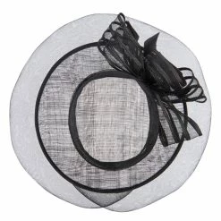 Something Special Crin Flower Feathers Sinamay Hat 3 36 Something Special Crin Flower Feathers Sinamay Hat 3 -Adams Shop cr001fs black 5