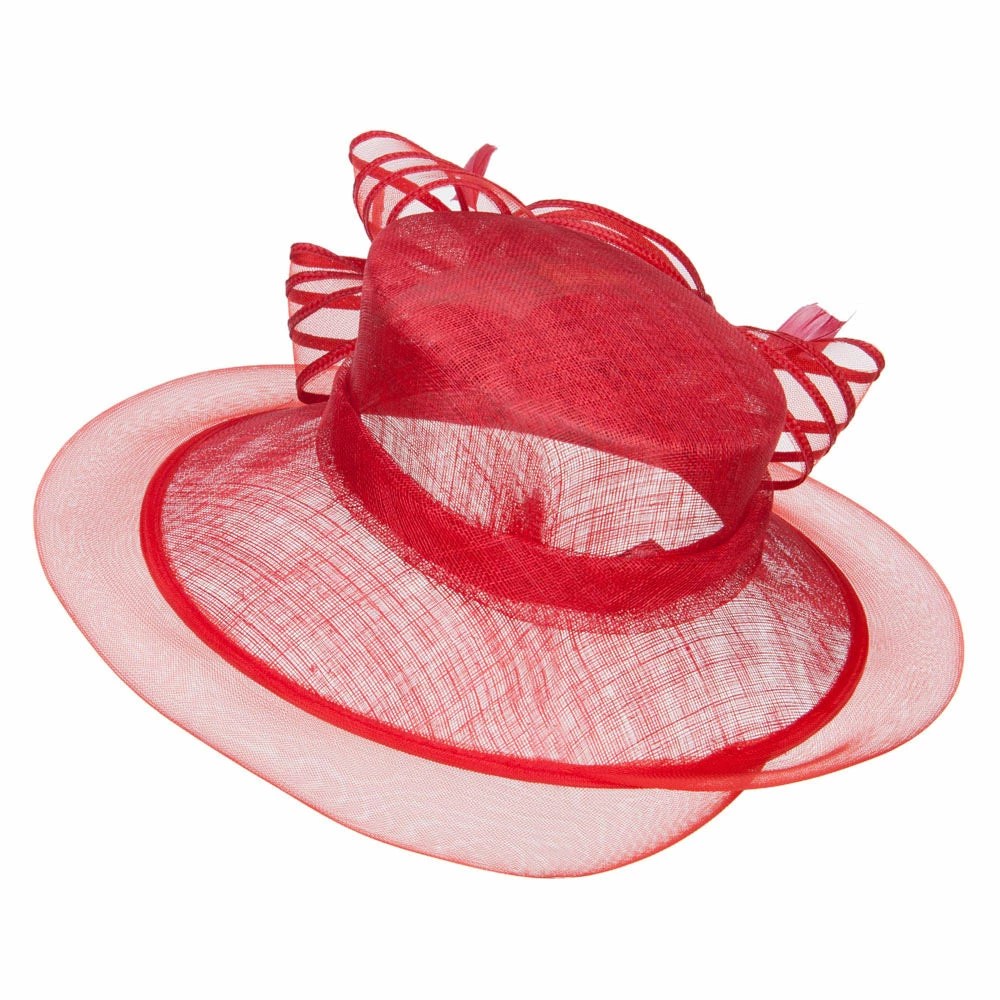 Something Special Crin Flower Feathers Sinamay Hat 3 14 Something Special Crin Flower Feathers Sinamay Hat 3 - Image 12