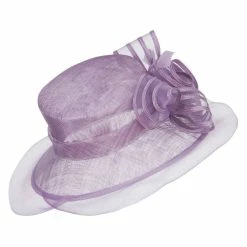 Something Special Crin Flower Feathers Sinamay Hat 3 44 Something Special Crin Flower Feathers Sinamay Hat 3 -Adams Shop cr003fs purple 3