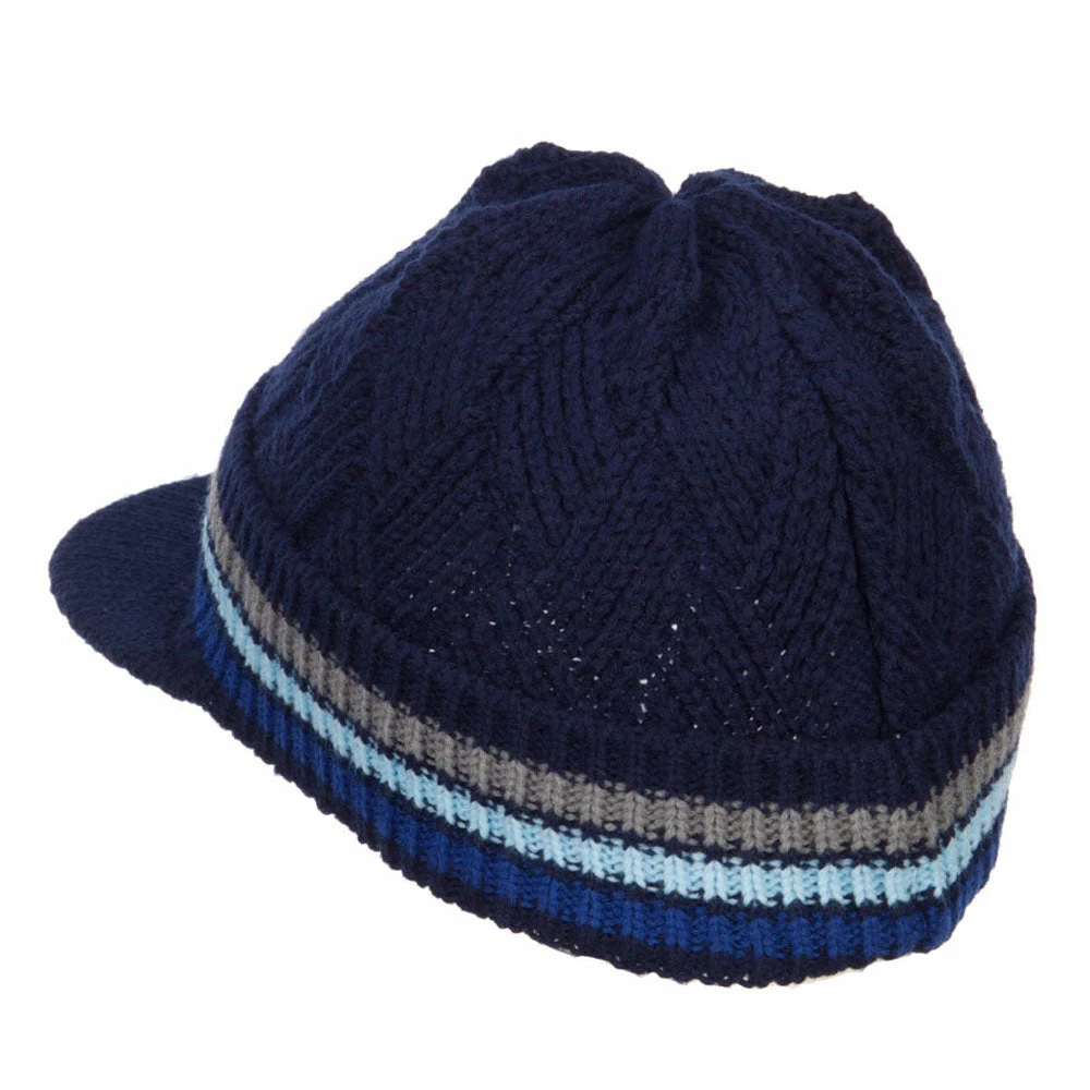 Rasta World Acrylic Rasta Beanie Visor 4 Rasta World Acrylic Rasta Beanie Visor - Image 2