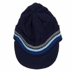 Rasta World Acrylic Rasta Beanie Visor 75 Rasta World Acrylic Rasta Beanie Visor -Adams Shop cs001at navy 4