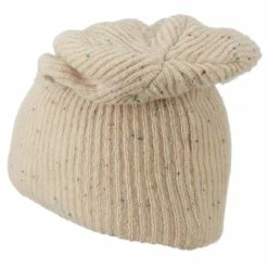 Rasta World Wool Color Speckled Long Beanie -Adams Shop cs004bd ivory 2