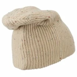 Rasta World Wool Color Speckled Long Beanie -Adams Shop cs004bd ivory 3