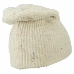 Rasta World Wool Color Speckled Long Beanie -Adams Shop cs005bd beige 3