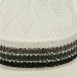 Rasta World Acrylic Rasta Beanie Visor 141 Rasta World Acrylic Rasta Beanie Visor -Adams Shop cs017at white grey 5