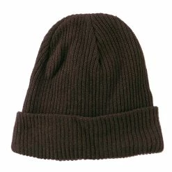 Artex Eco Cotton Ribbed XL Cuff Beanie 101 Artex Eco Cotton Ribbed XL Cuff Beanie -Adams Shop ct009eb brown 5