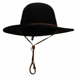 Jeanne Simmons Round Crown Wool Felt Hat 30 Jeanne Simmons Round Crown Wool Felt Hat -Adams Shop cw003fr black 3 2