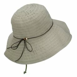Jeanne Simmons Adjustable Crushable Bucket Hat -Adams Shop cz002cr sage 3